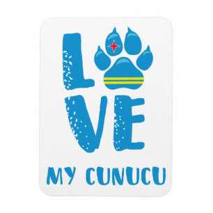 ÄLSKA MIN CUNUCU (blåttbrev) - magnet
