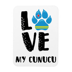 ÄLSKA MIN CUNUCU (svartbrev) - magnet