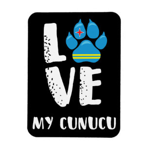 ÄLSKA MIN CUNUCU (vitbrev) - magnet