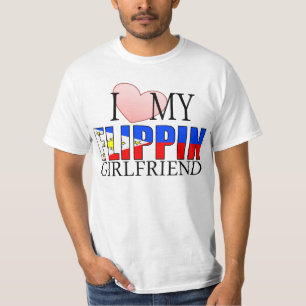 Älska min Flippin flickvän (filipinaen) T Shirt