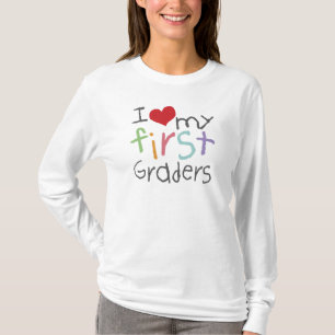 Älska min första väghyvlar tee shirt