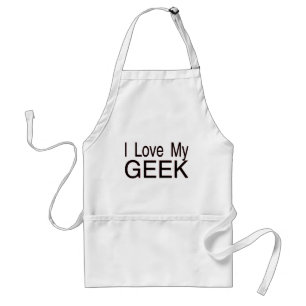 Älska min Geek Förkläde