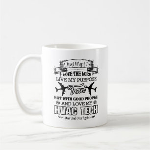 Älska min HVAC-Techmugg Kaffemugg