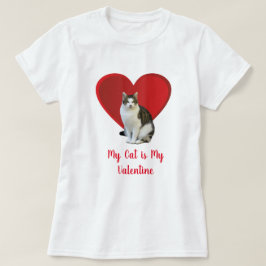 Älska Min Katt / Alla Hjärtans Dag T Shirt