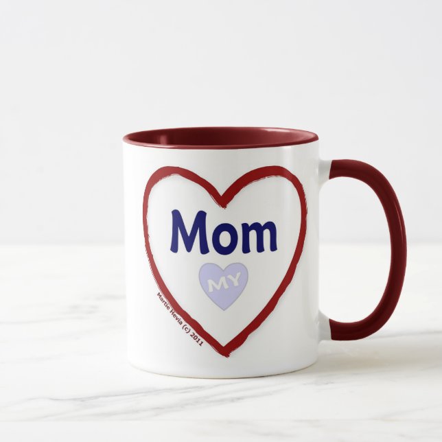 Älska min mamma mugg (Höger)