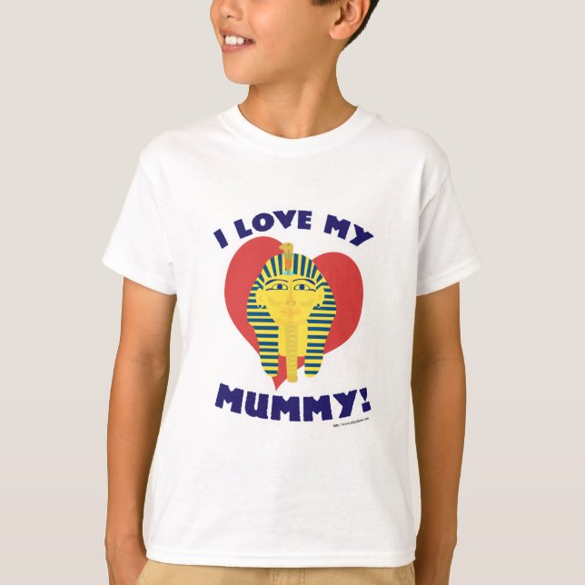 Älska min mamma t-shirt (Framsida)