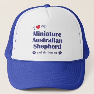 Älska min miniatyraustralian shepherd (den truckerkeps