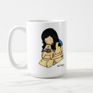 Älska min mops kaffemugg