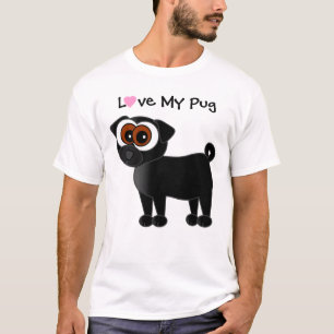 Älska min mopsT-tröja T Shirt