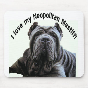 älska min Neopolitan Mastiffmousepad Musmatta