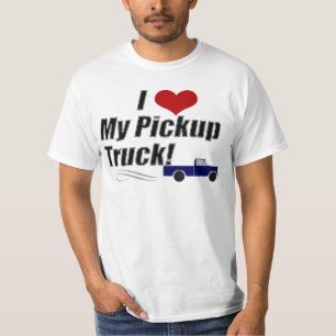 Älska min pickupa lastbil, roligt Scott brunt Tee Shirt