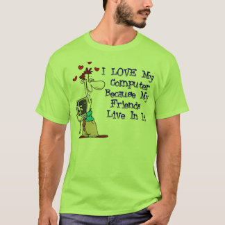 Älska min Puter T-shirt