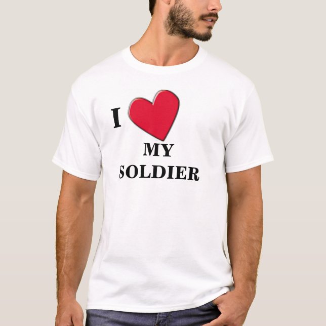 ÄLSKA MIN SOLDAT T SHIRT (Framsida)