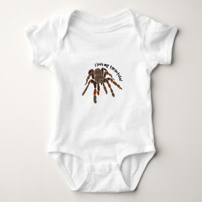 Älska min tarantel tee shirt (Framsida)