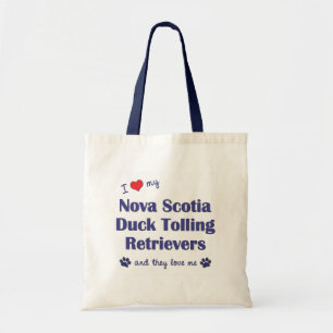 Älska min Tolling Retrievers för den Nova Scotia Tygkasse