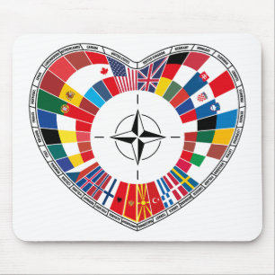 Älska NATO-länder, med NATO Musmatta