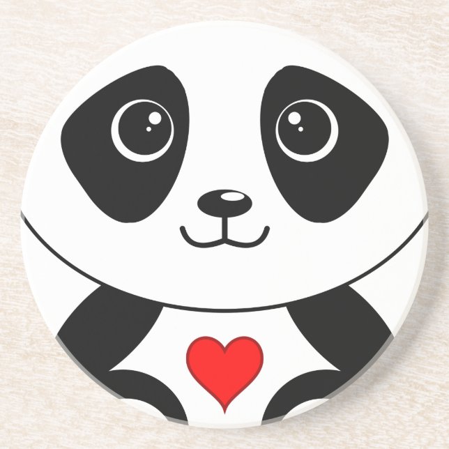 Älska pandaen underlägg (Framsidan)