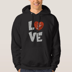 Älska Röd Panda för en Bambu Träd Art Hoodie