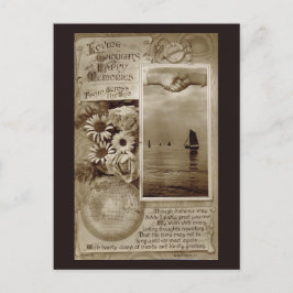 Älska tankar vykort