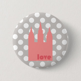 Älska tempelet klämmer fast knapp