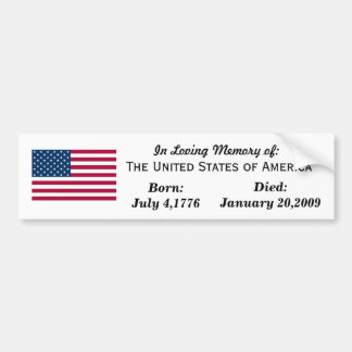Älska tribute till USA Bildekal