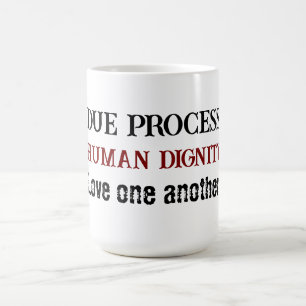 Älska varandra kaffemugg