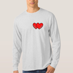 ÄLSKA VARANDRA Mäns långärmad t-shirt