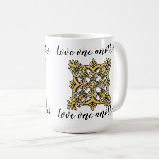 Älska varandra tank top kaffemugg