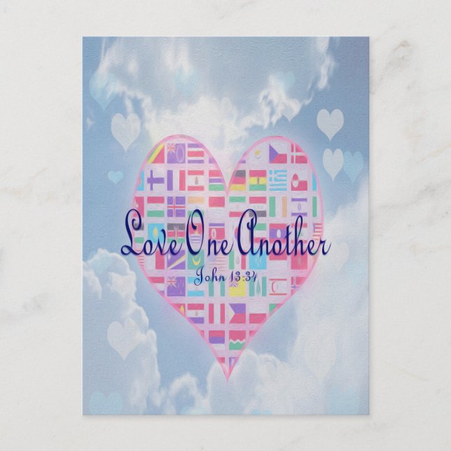 Älska varandra vykort (Framsida)