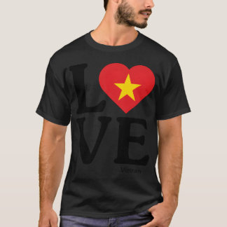 Älska Vietnam vän T Shirt