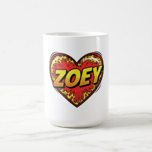 Älska Zoey Kaffemugg