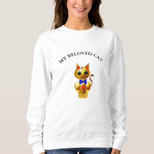 Älskad gyllene katt t shirt