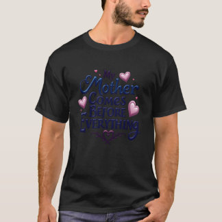 älskad mamma rolig t shirt