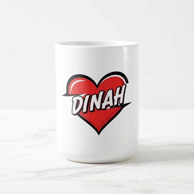 Älskade Dinah Kaffemugg (Center)