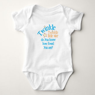 Älskade lilla stjärna Personlig Twinkle T Shirt