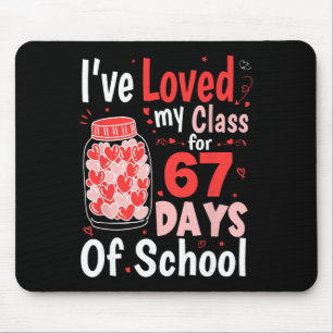 Älskade Min Cl I 67 Dagar På Skolan Alla Hjärtans Musmatta