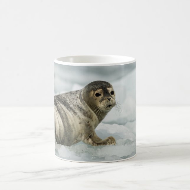 Älskade sälbaby kaffemugg (Center)