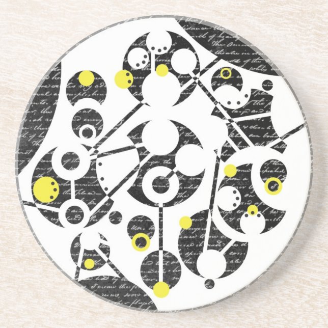 Älskade stjärnorna underlägg sandsten (Framsidan)