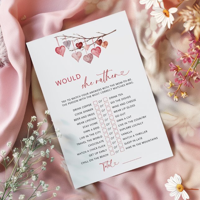 Älskade Valentineser skulle hon hellre spela (Skapare uppladdad)