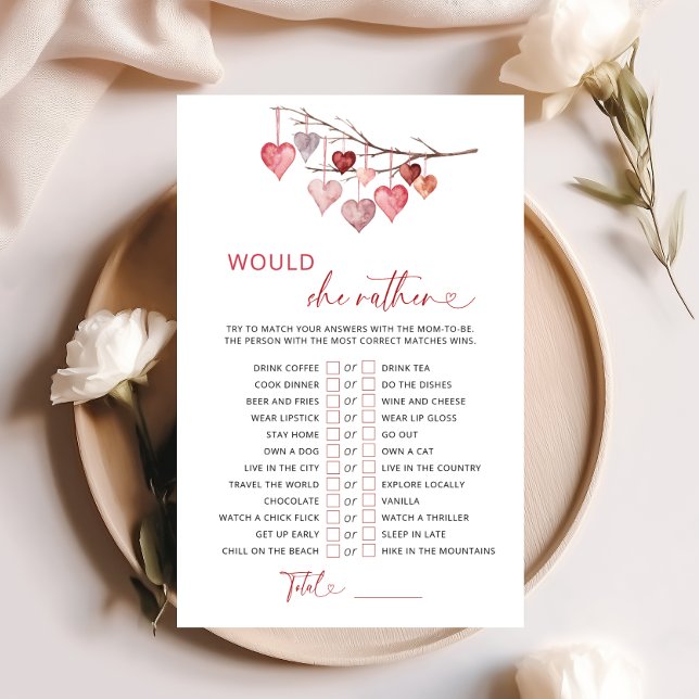 Älskade Valentineser skulle hon hellre spela (Skapare uppladdad)