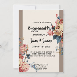 älskadeEngagement Inbjudningar