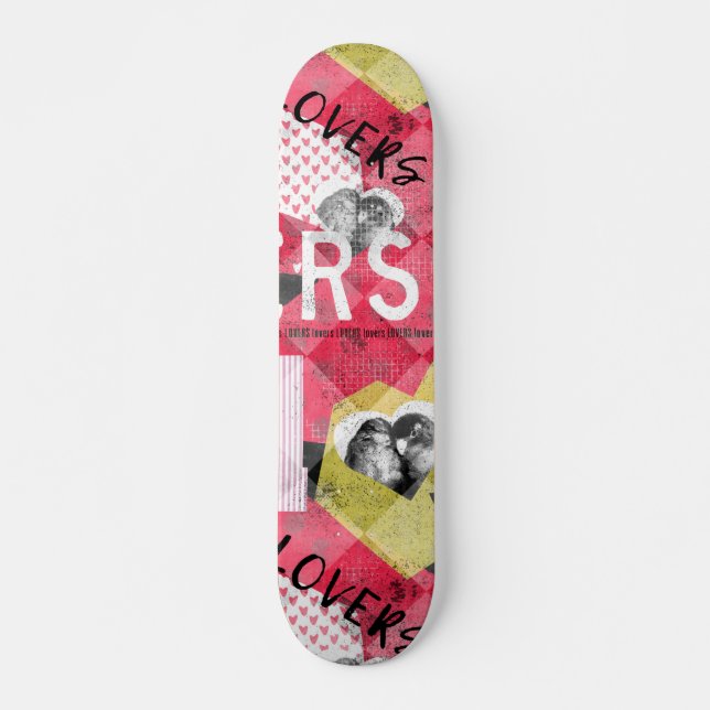 Älskande Mini Skateboard Bräda 18,5 Cm (Framsida)