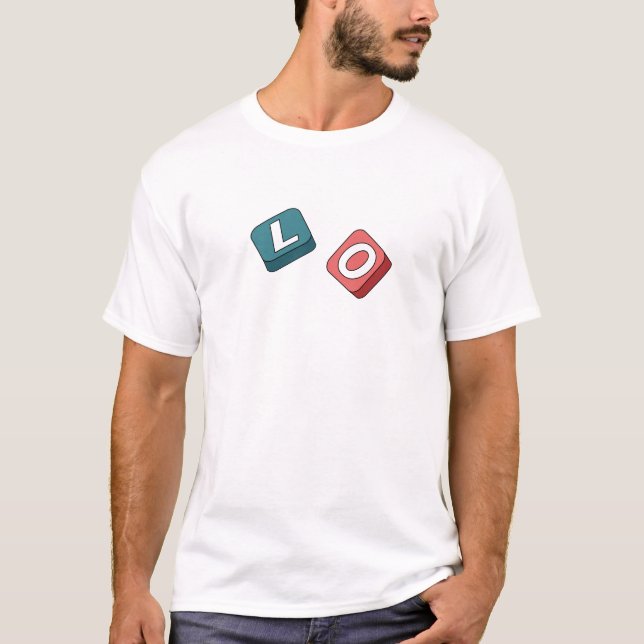 älskande par t shirt (Framsida)