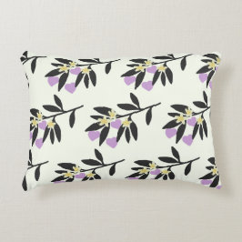 Älskar Alla Hjärtans Dag Hjärtan Grenar Blommor Mö Prydnadskudde