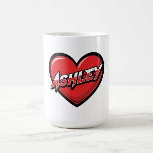 Älskar Ashley Kaffemugg