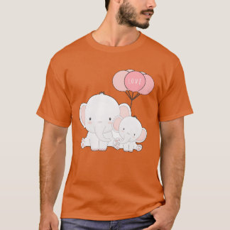 älskar baby elefant rolig t shirt
