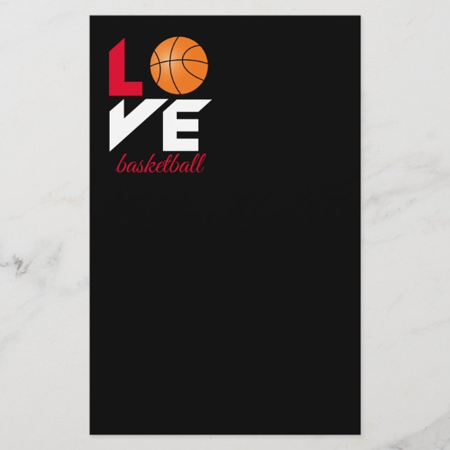 Älskar basket flygblad (Framsidan)