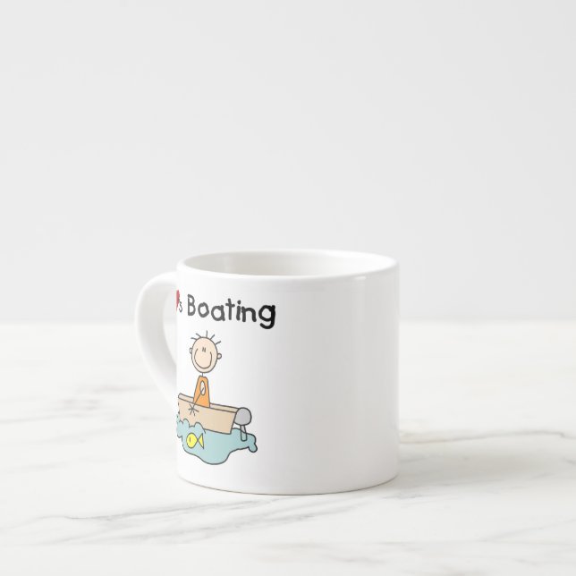 Älskar Båttur Espressomugg (Framsida vänster)