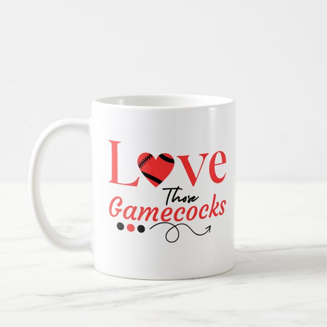 Älskar den där Gamecocks-fotbollsstämningen, sydst Kaffemugg (Vänster)