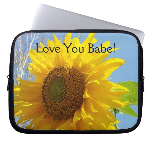 Älskar dig baby! presenter dator Bärbara datorns p Laptop Sleeve (Framsidan)